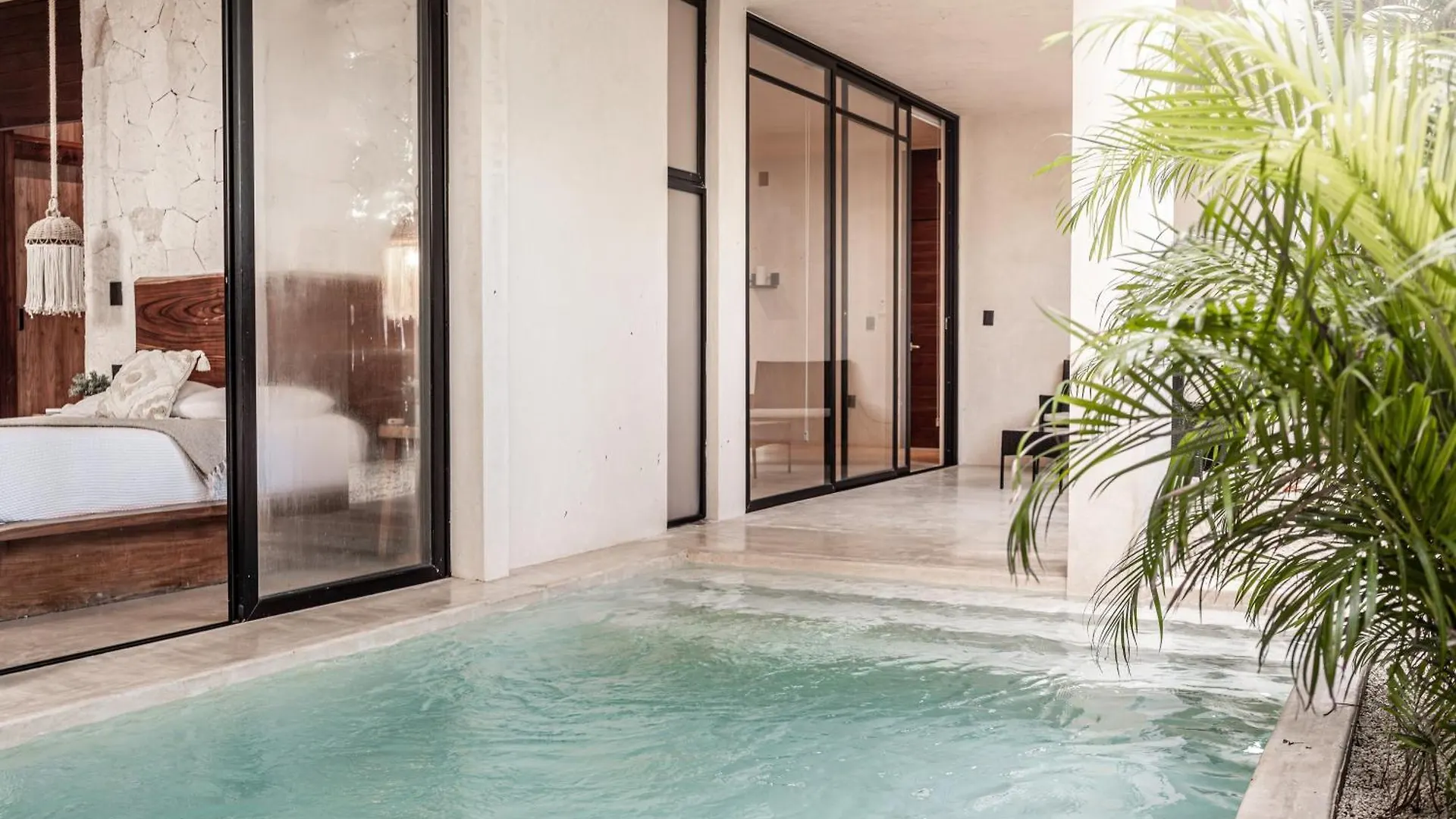 Jungle Resort Suite With Private Pool Near Tulum Balcheil Apartment